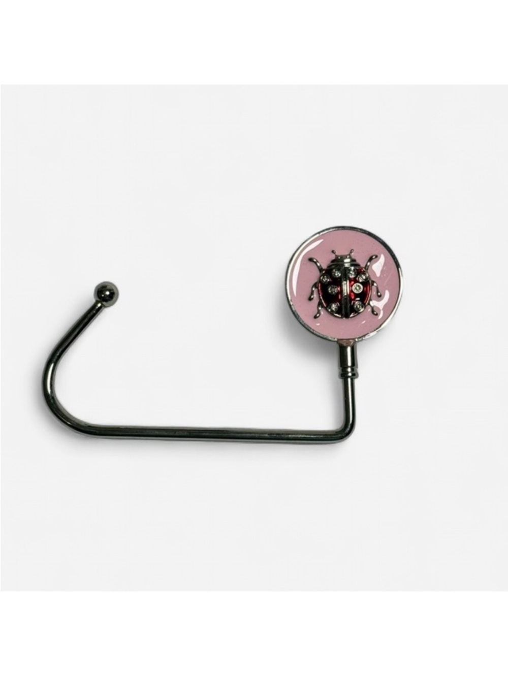 Pink Ladybug Bag Holder